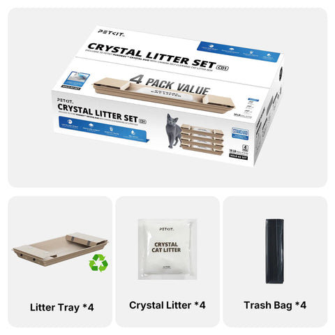 4pakken navullingen petkit crystal duo