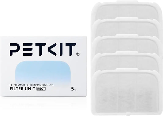 petkit filters voor drinkfonteinen komen in een doos met 5 stuks