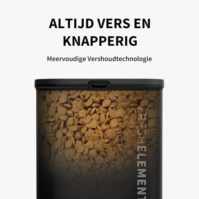 altijd vers en knapperig voer voor je hond of kat met de petkit fresh element solo automatische voerbak hond of kat