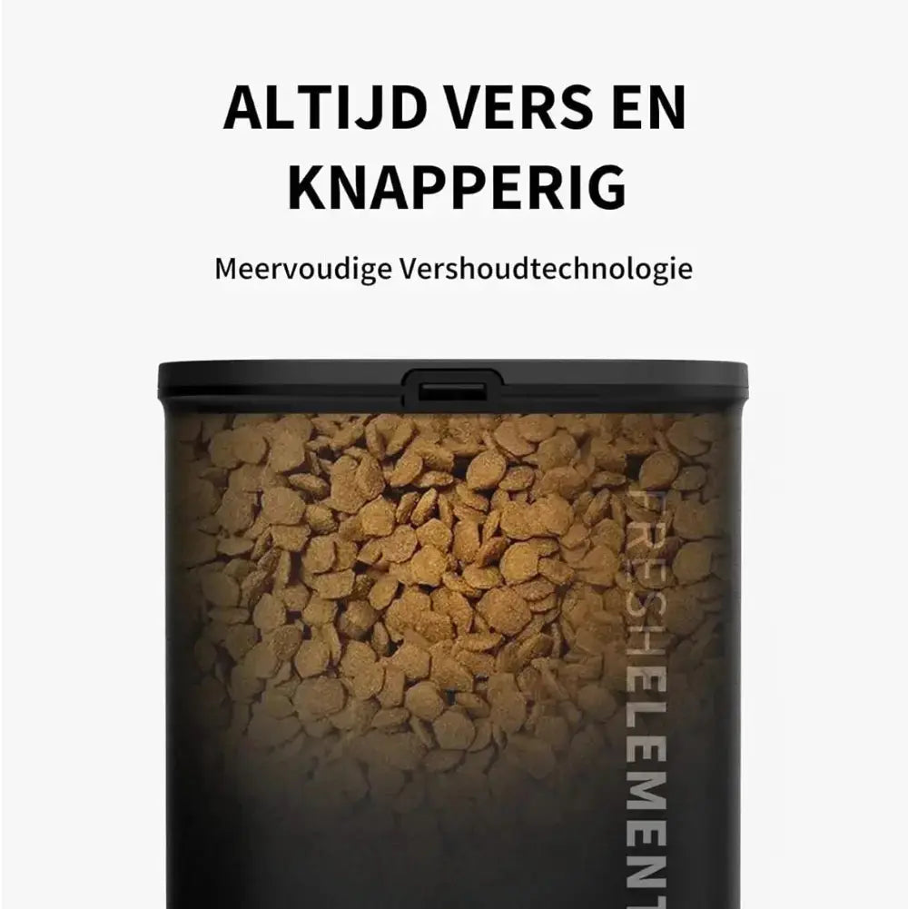 altijd vers en knapperig voer voor je hond of kat met de petkit fresh element solo automatische voerbak hond of kat