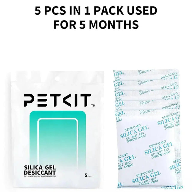 elk zakje drooghoudkorrels gaat 4-5 maanden mee