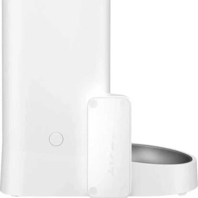 petkit yumshare solo is een voerbak die automatisch werkt en staat hier op de afbeelding