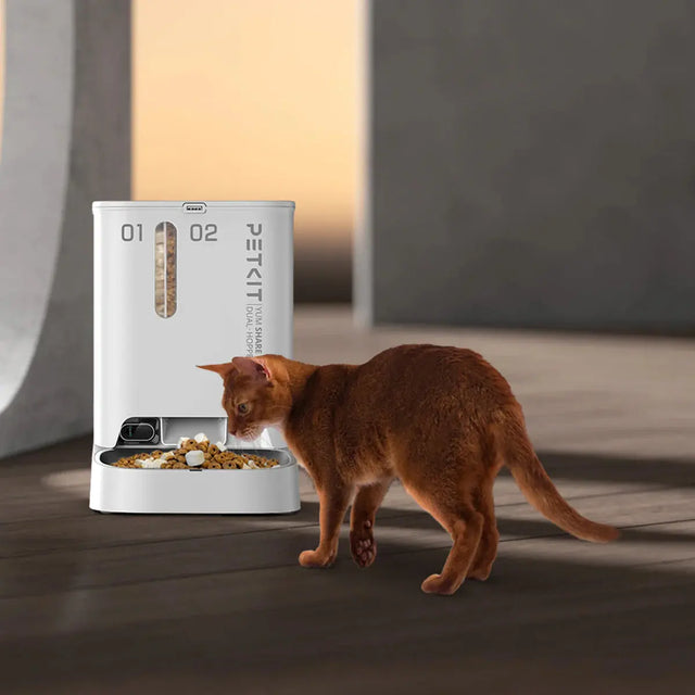 PETKIT Automatische Voerbak 2 Katten Yumshare Dual Hopper Met Camera