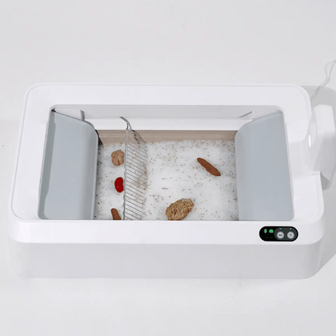 PETKIT Purobot zelfreinigende kattenbak Open Model Crystal Duo met Camera