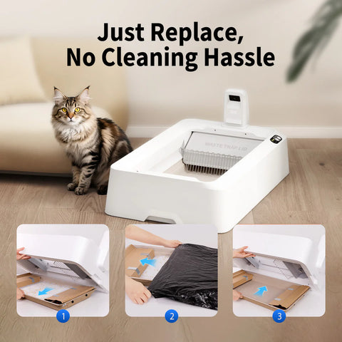 PETKIT Crystal Duo Automatische Kattenbak Navulverpakkingen Set van 4