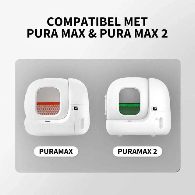 afbeelding van de petkit pura max en petkit pura max 2