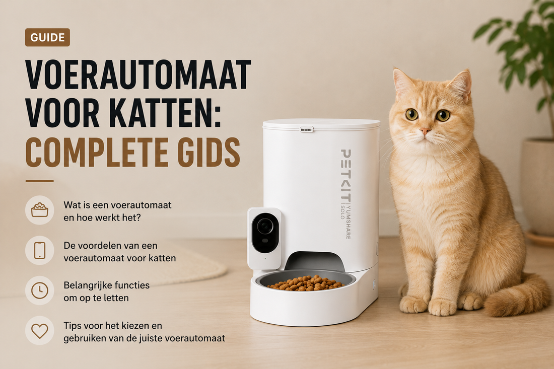 Voerautomaat voor katten: de complete gids (2026)