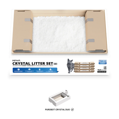 PETKIT Crystal Duo Automatische Kattenbak Navulverpakkingen Set van 4