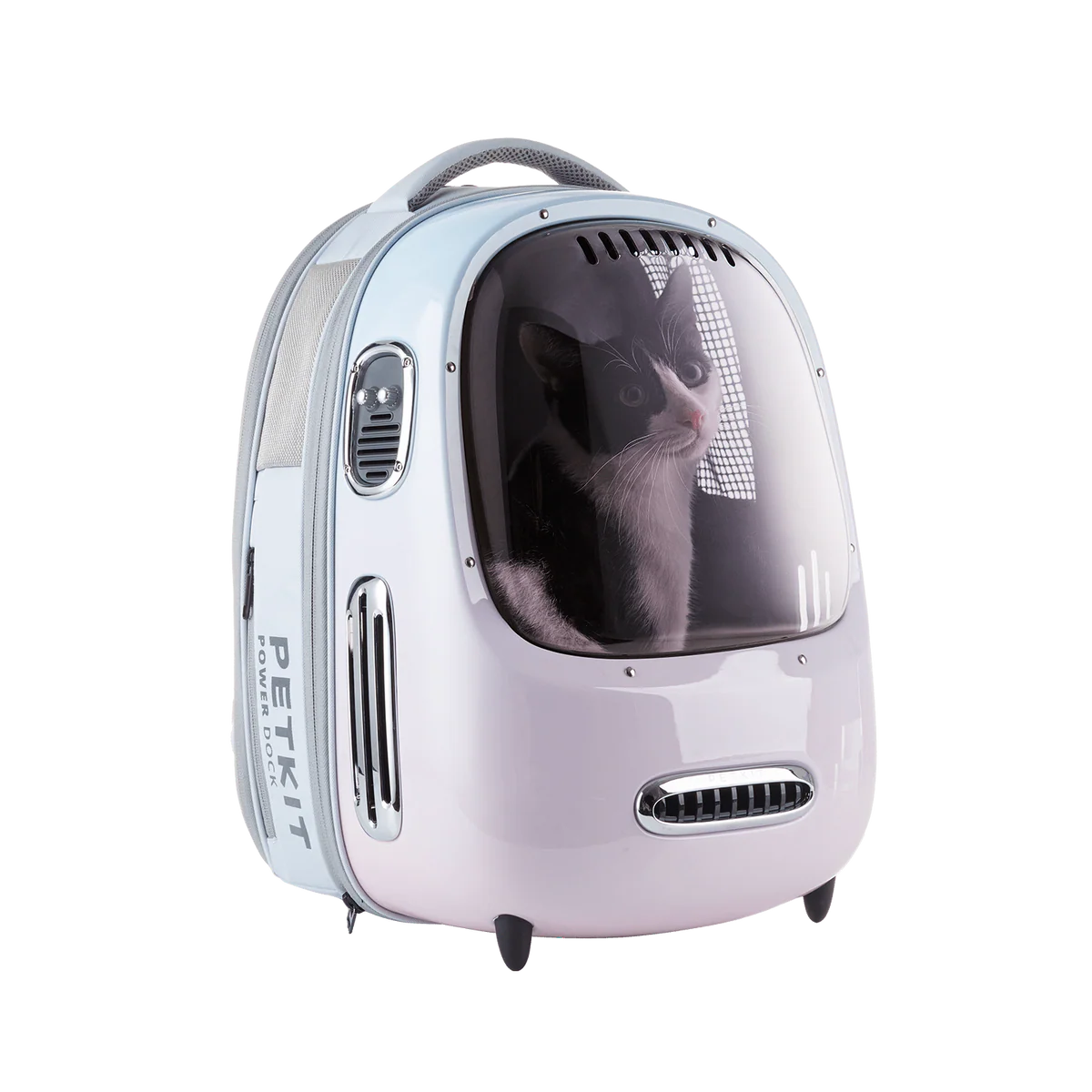 roze breezy 2 petkit reistas voor katten