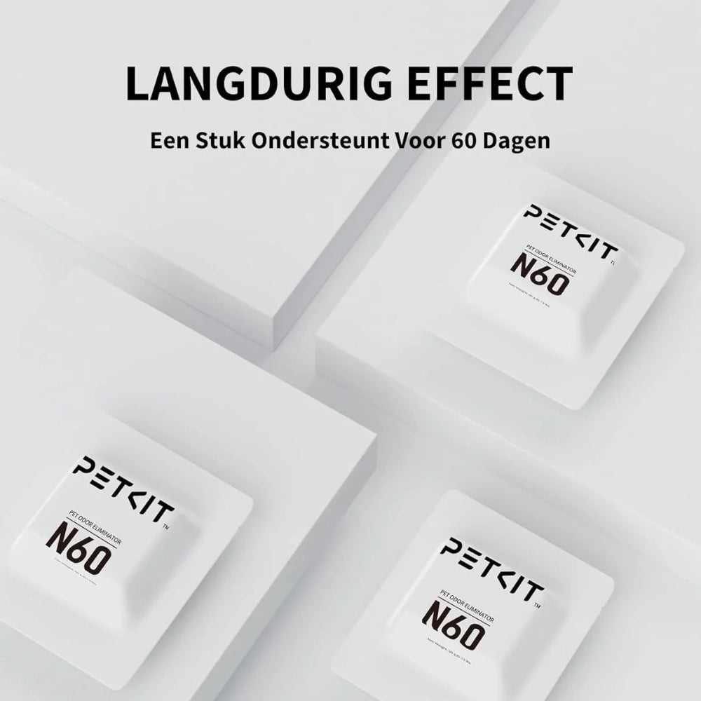 de geurverwijderaar N60 voorPuraMax_Max2. 1 stuk ondersteunt 60 dagen 