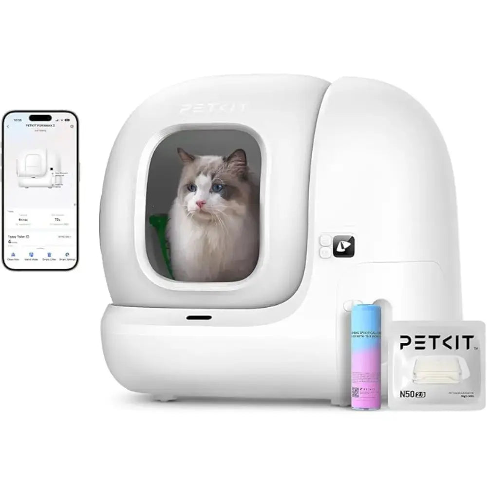 PETKIT Pura Max 2.0 Kattenbak Automatisch Ruim XXL Veilig & Slim Basic Uitvoering Zonder Pura Air Spray Mijn winkel